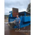 400ton Wesayîtên Metrajdirêj ên teewitandinên Metrajdirêj Scrap Baling